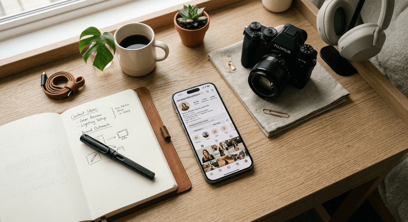 The Essential Guide to Building a Professional Instagram Creator Identity