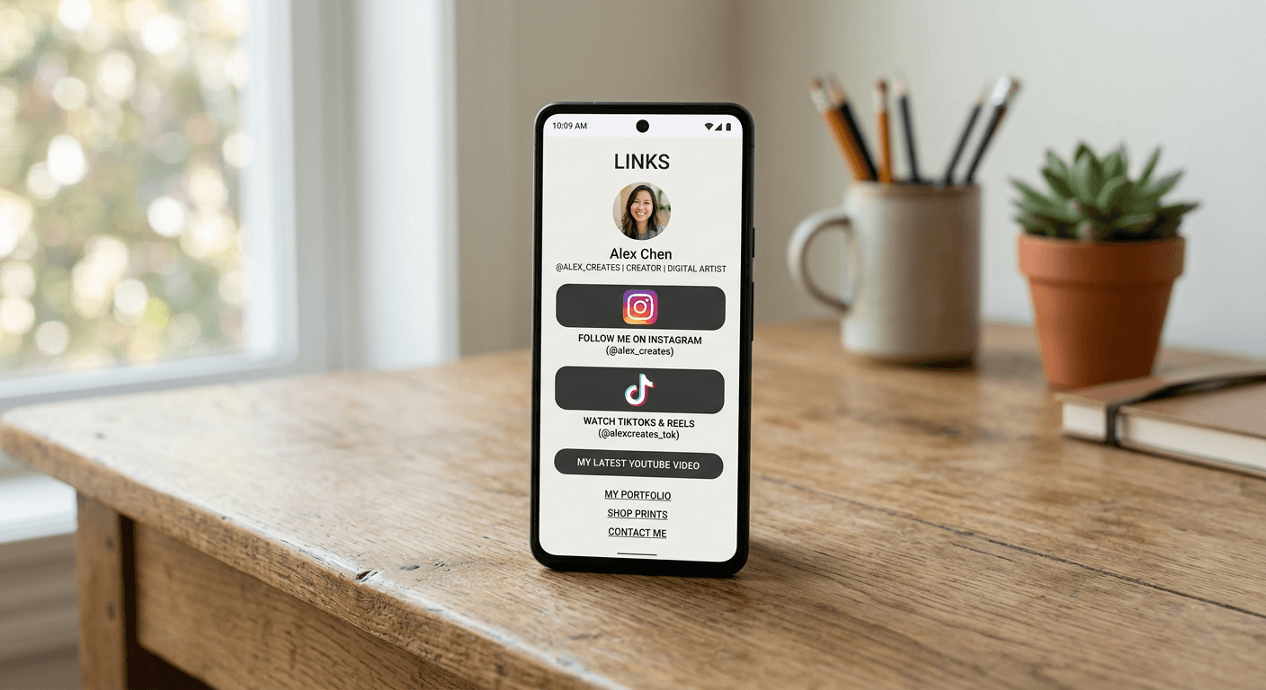 How to link your Instagram to TikTok and sync your social media profiles in 2026